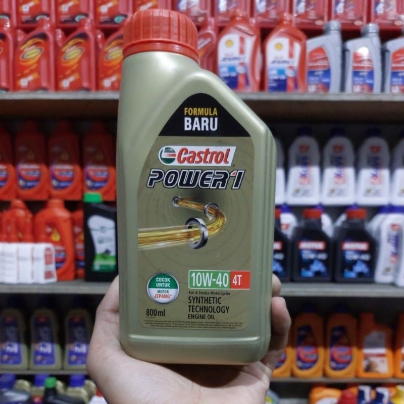 CASTROL POWER 1 4T SAE 10W-40 (800ml)