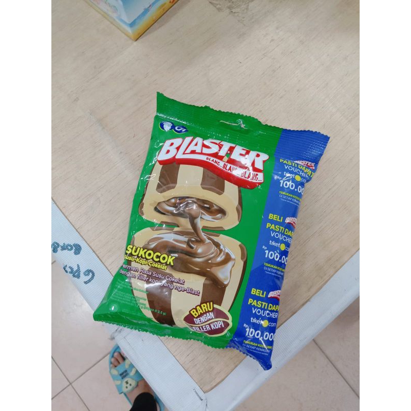 

permen blaster rasa SUKOCOK (susu-kopi-coklat)