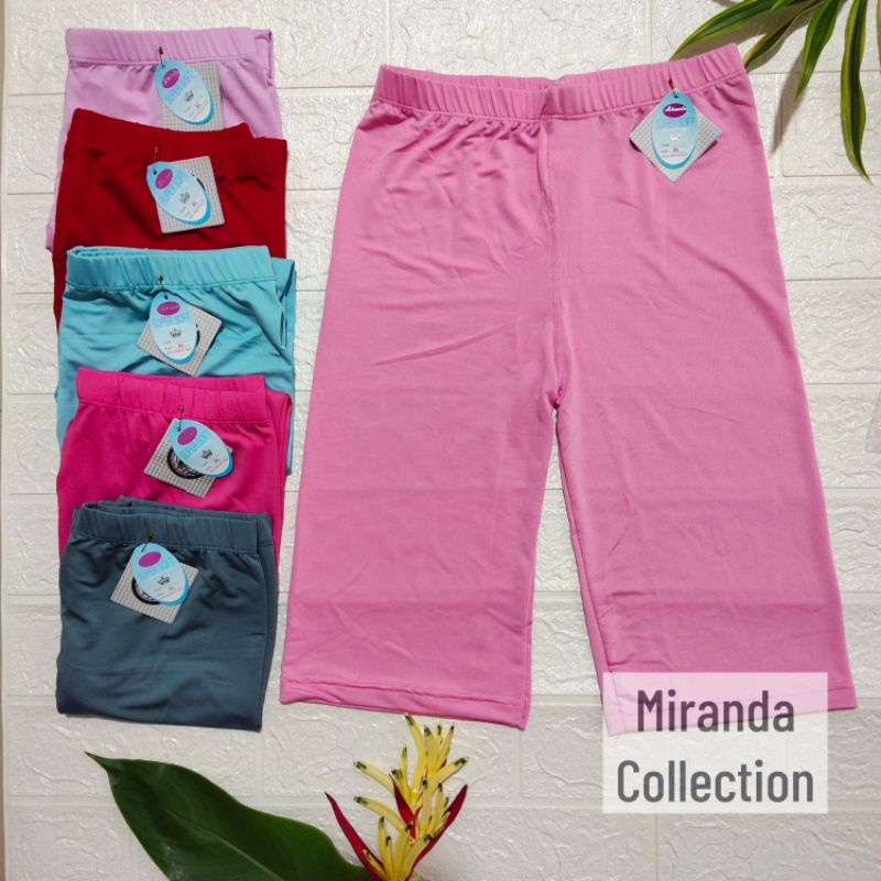 BF75 - MIRANDA Celana Pop Wanita L XL XXL XXXL Celana Pendek Satin Polos Short Pants Dewasa Pakaian 