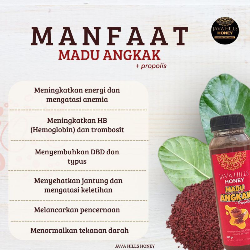 

Madu angkak Javahills Honey