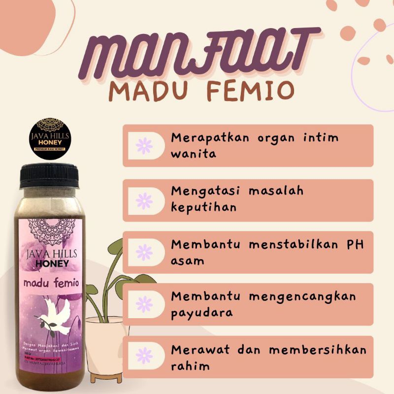 

Madu femio Javahills Honey