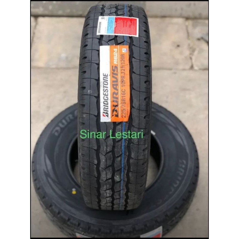 Ban Bridgestone Duravis R624 8PR 225 75 R16 IMP Ban Mobil Isuzu Elp Dll. Ban Bridgestone Duravis R62