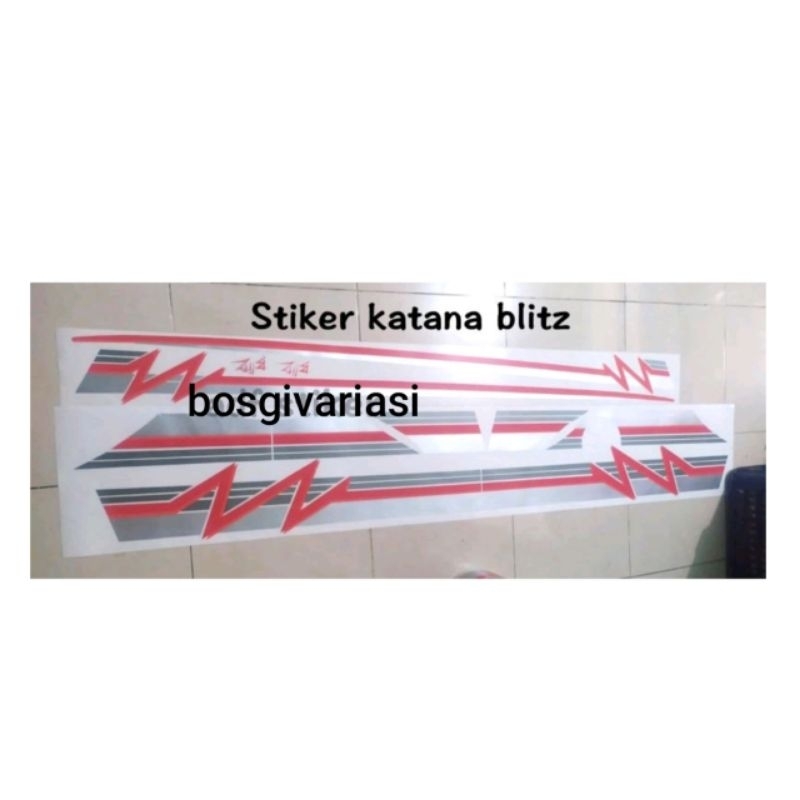 Stiker body suzuki katana blitz suzuki katana jimny katana