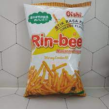

(B3ST) 1pcs Oishi Rin Bee Stick Cheese 60gr Snack Murah