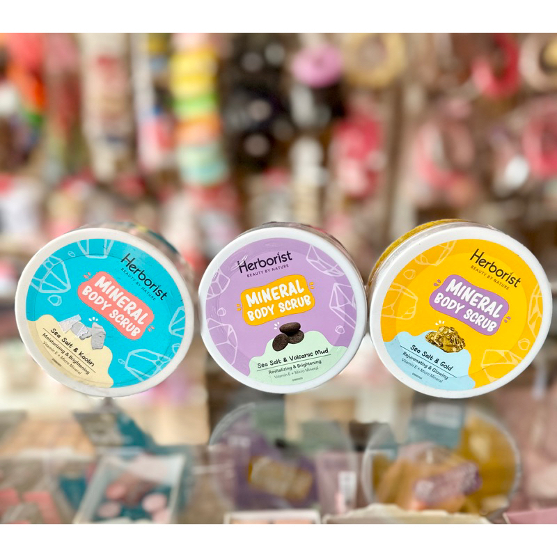 Herborist Mineral Body Scrub - Herborist Body Scrub Body Exfoliating Face Scrub