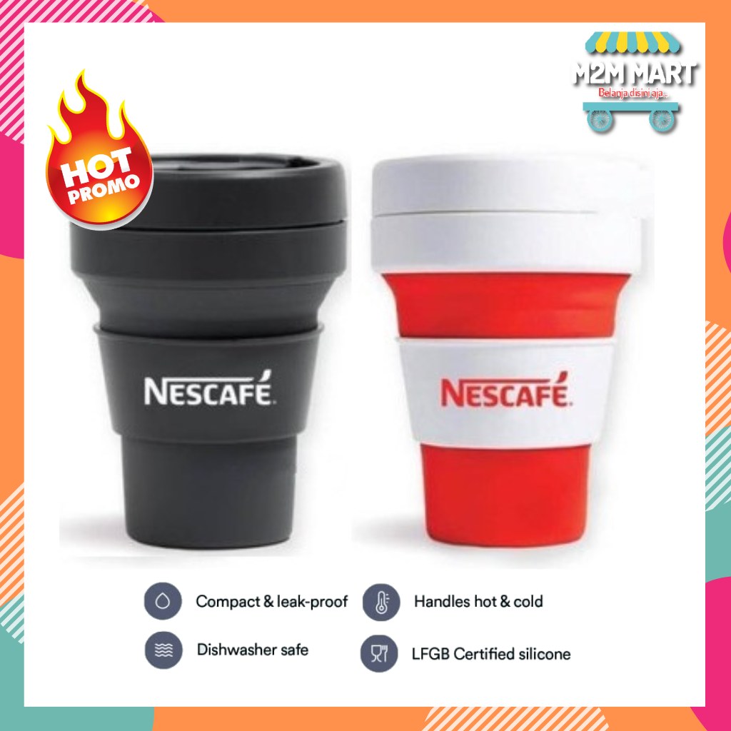 Gelas Stojo Nescafe Collapsible Cup