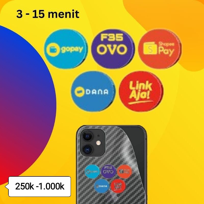 

STIKER TOP AP SALDO E WALLET 300K UP