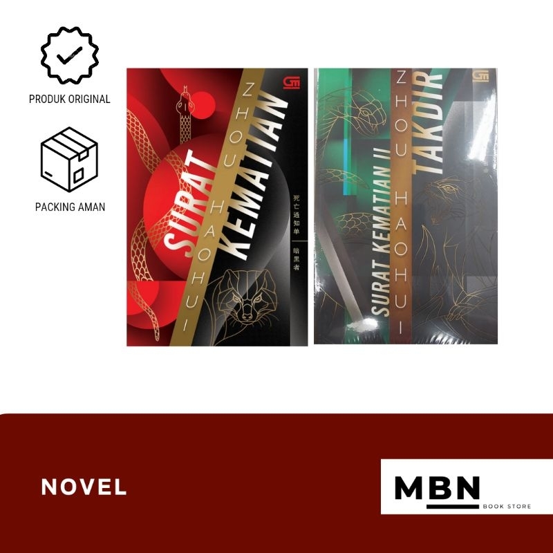 NOVEL SURAT KEMATIAN (DEATH NOTICE) BAGIAN 1 DAN 2- ZHOU HAOHUI