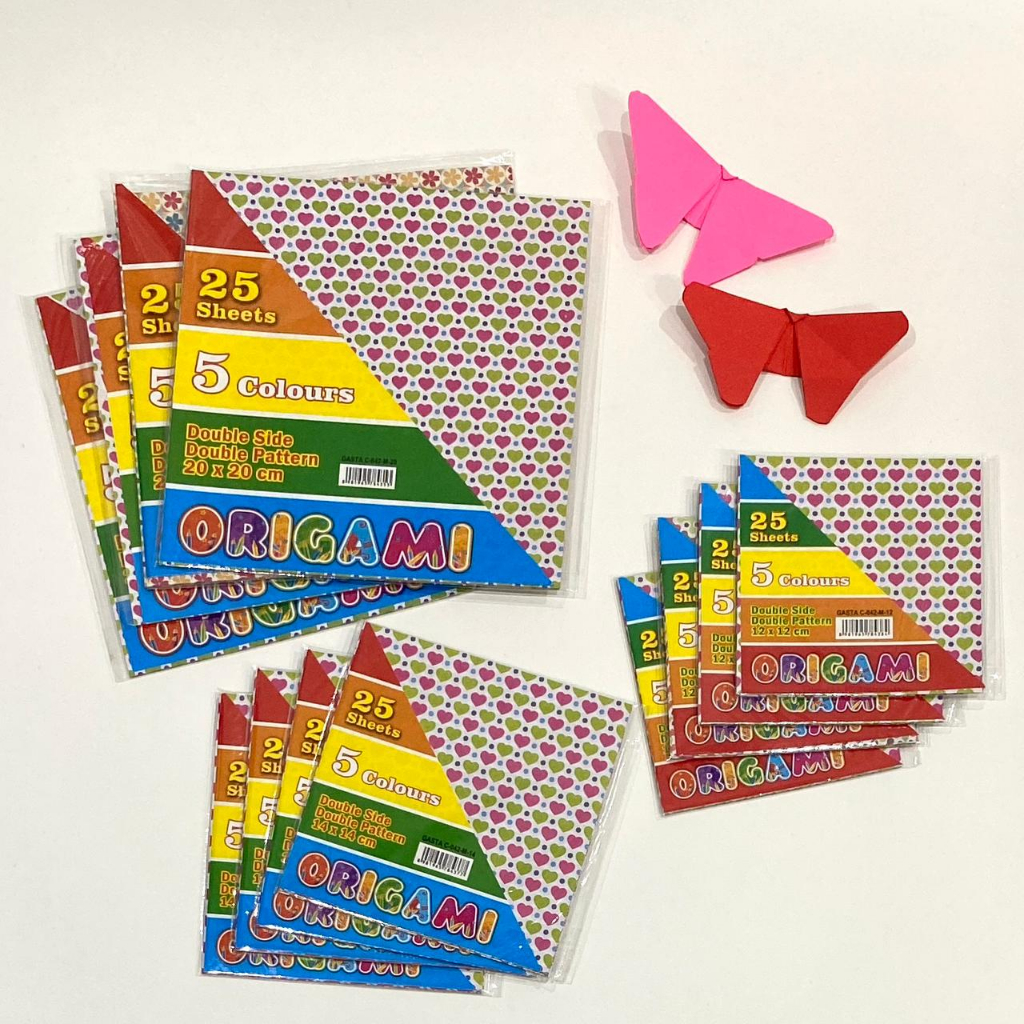 BOS Origami GASTA Motif / Kertas Lipat / Kertas Origami