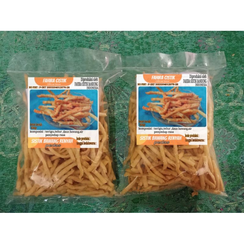 

Sistik gurih renyah rasa bawang original 250gram