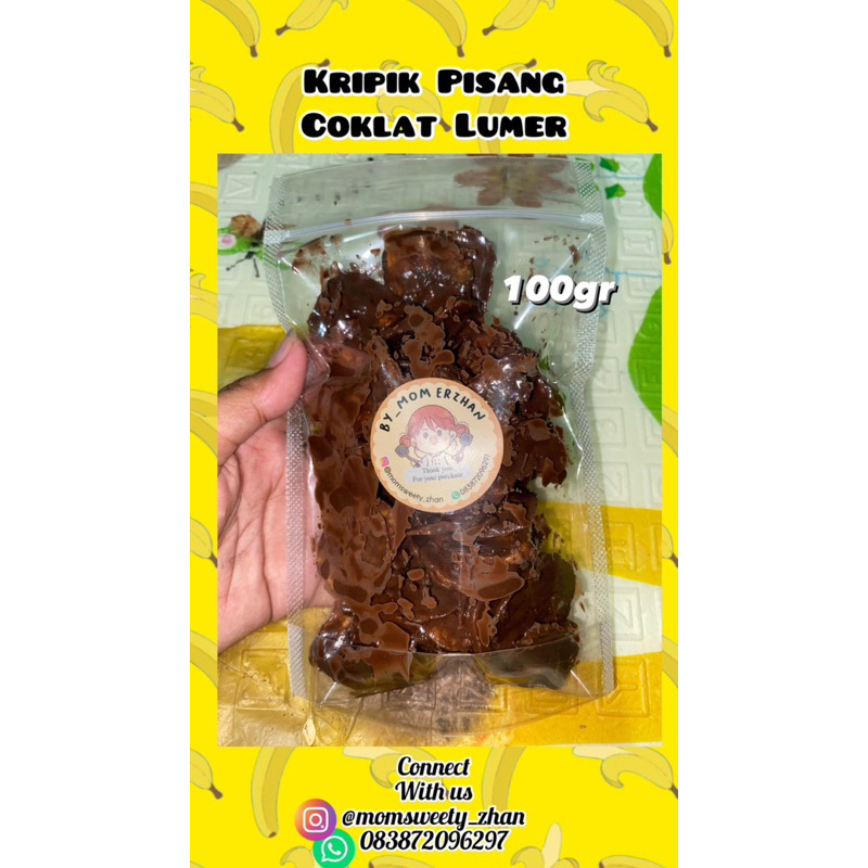 

Kripik Pisang coklat Lumer