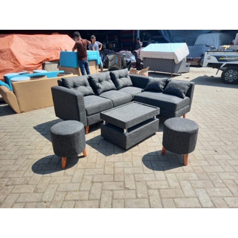 Sofa retro, sofa minimalis, sofa kagawa