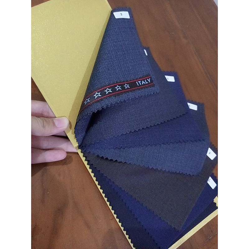 bahan semi wool premium Vacheron ITALY (2 tone)