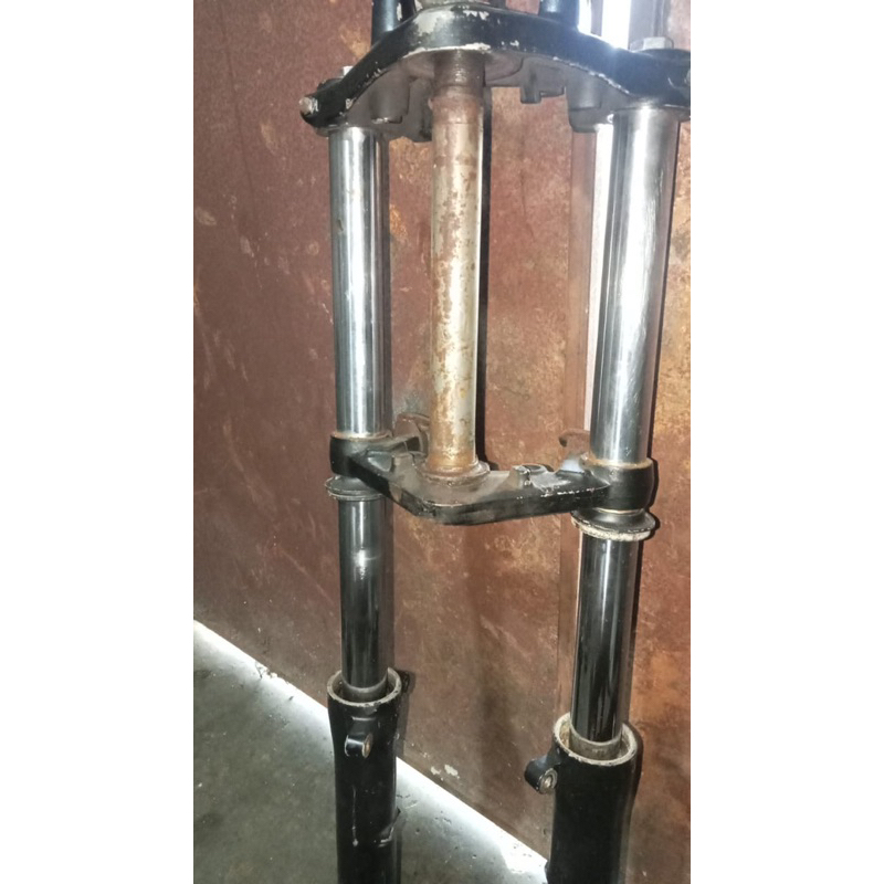 SHOCK DEPAN TIGER LAMA original copotan