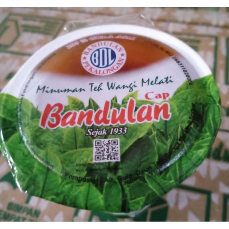 

Teh bandulan melati 1 dus isi 24 gelas / teh bandulan pekalongan / teh cap bandulan / tea /teh bandulan wangi melati