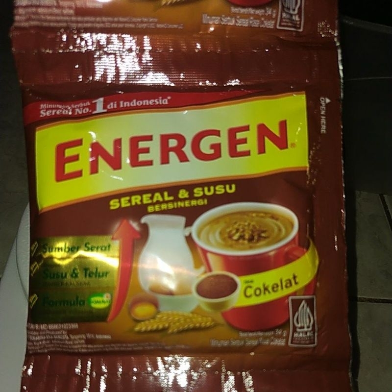 

ENERGEN SACHET ISI 10 / SEREAL ENERGEN SERBUK ISI 10