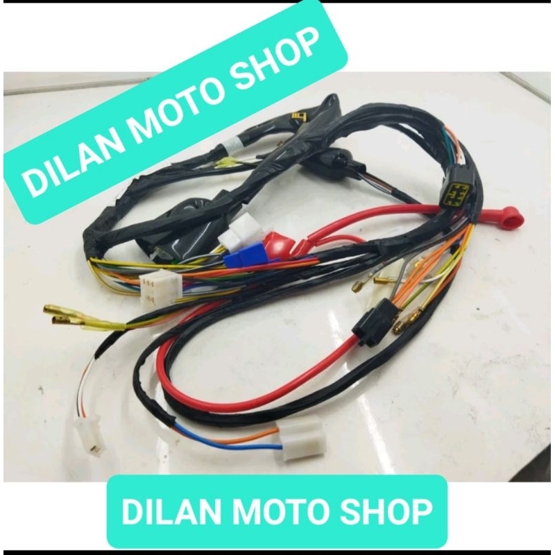 Kabel Body Fuul Set ZUSUKI THUNDER THANDER 125 Kick Thunder New Stater Copy Ori