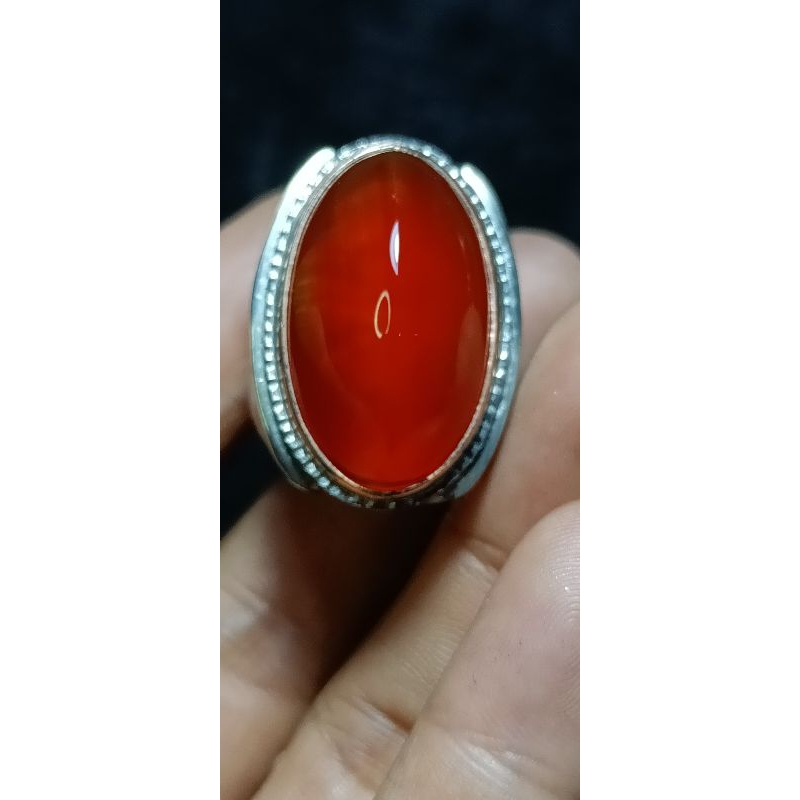 BATU AKIK PANDAN MERAH SISIK BETOK