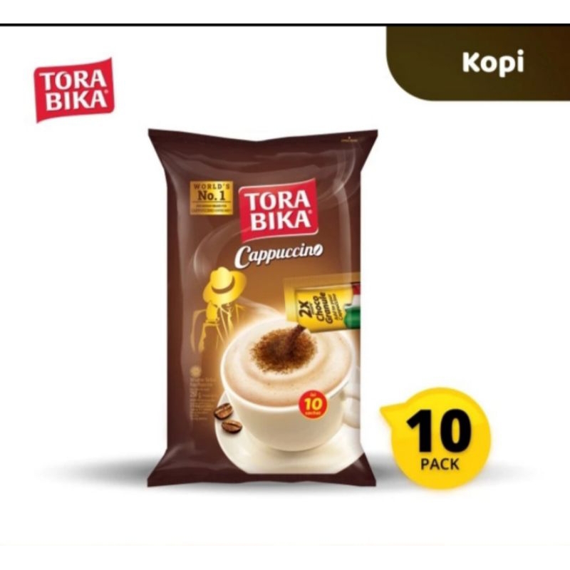 

Torabika capuccino isi 10 pcs/ renceng