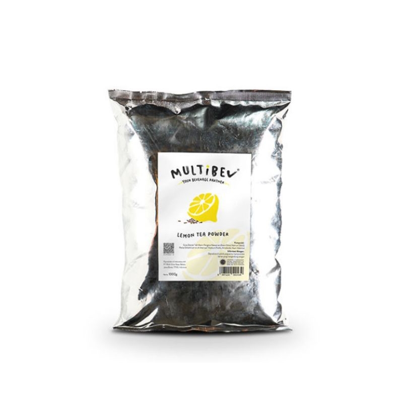 

Multibev lemon tea powder 1kg / bubuk perasa minuman rasa teh dan lemon 1000gr