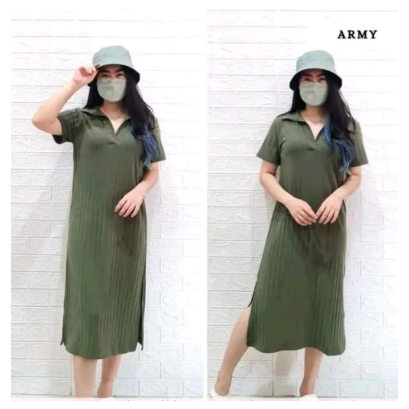 Nadila_fashion88 COD 120RBH DAPAT 3 PCS DRESS KERA WANITA KEKINIAN KS KNIT HALUS HORNET PREMIUM