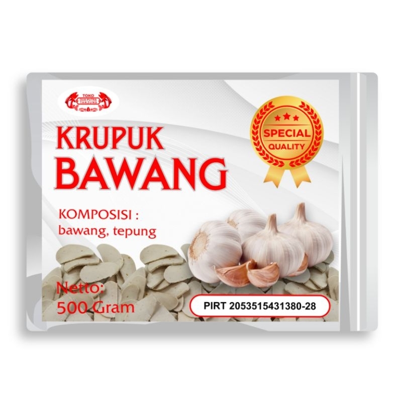 

DUA PUTRA TANJUNG Krupuk Bawang Special Quality l