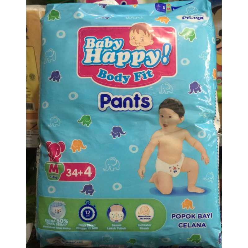 Baby Happy Pants M34 popok anak M 34