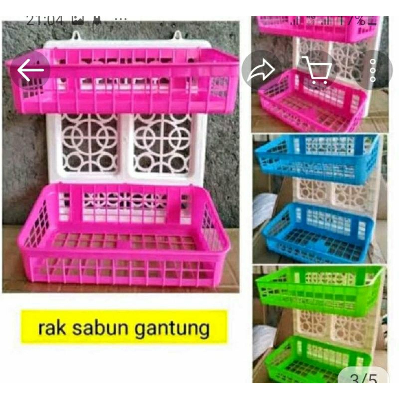 RAK SABUN/RAK SABUN PLASTIK/RAK BUMBU
