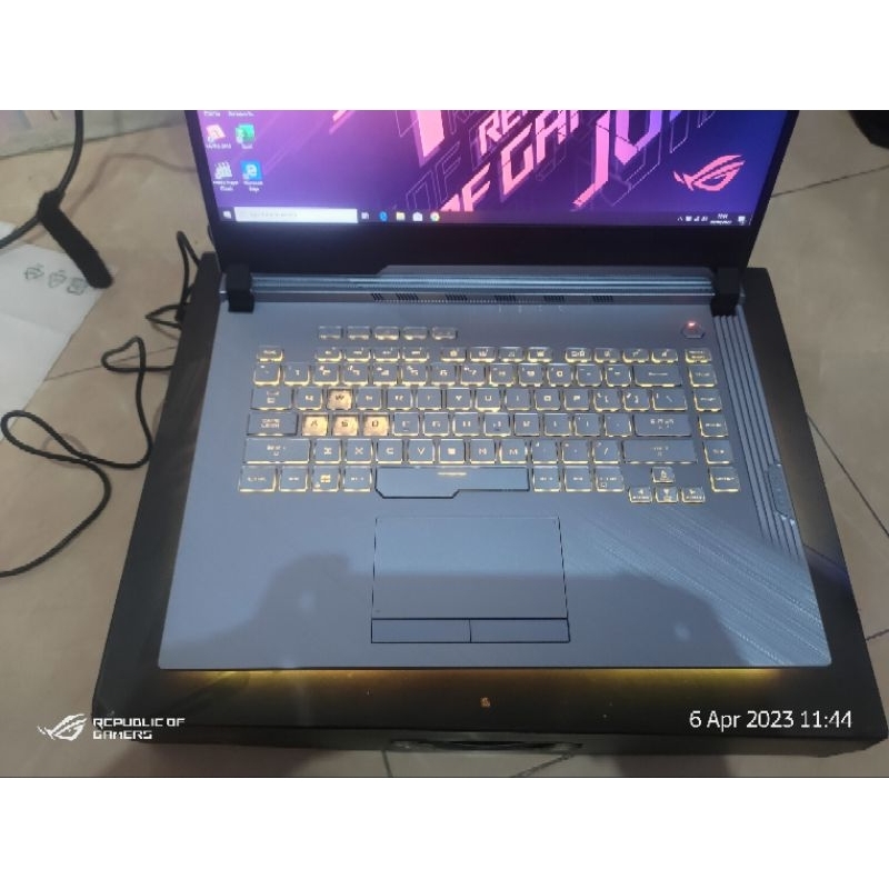 Laptop Asus ROG G531GT SSD 512gb GTX1650 GRACIER BLUE RARE