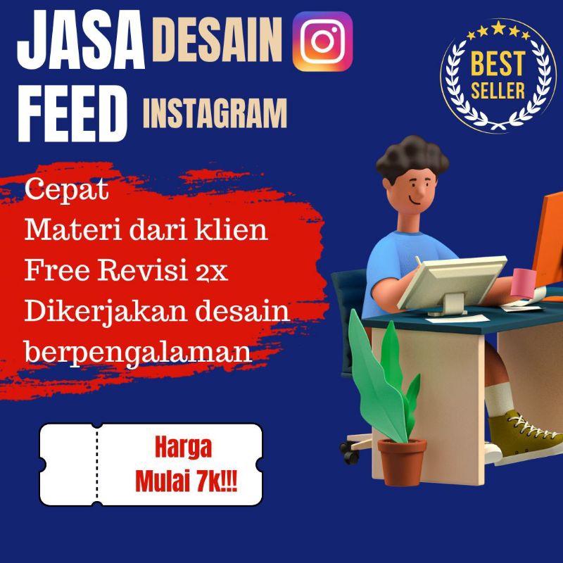 Jasa Desain Feed Instagram Media Sosial