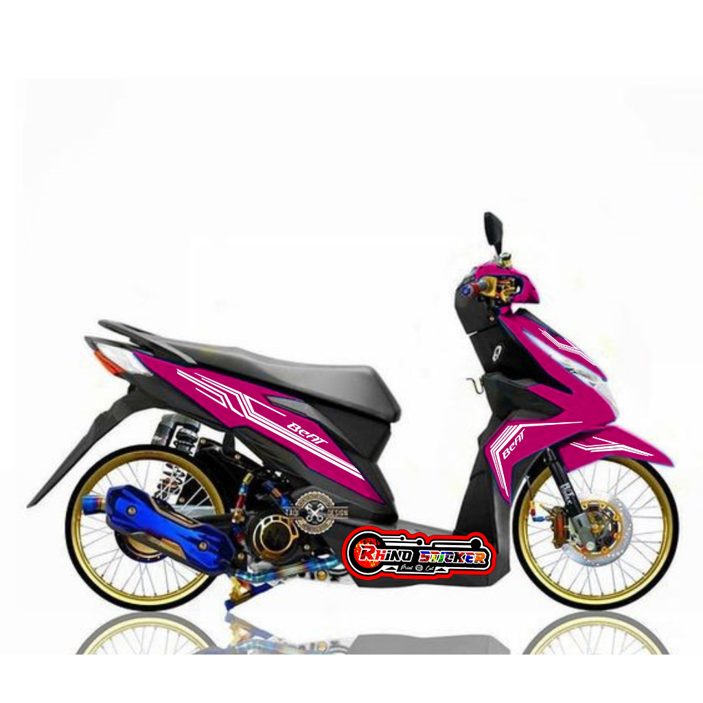 Stiker Cutting Striping Beat esp Model Simpel Stiker Cutting Model simpel