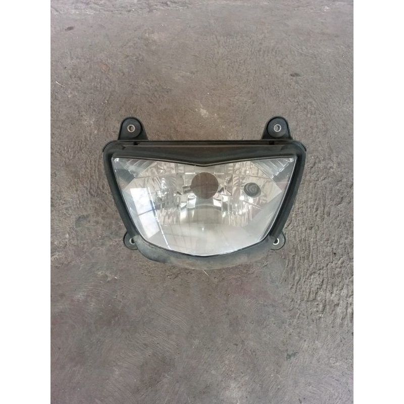 lampu depan reflektor ninja r barong second ori