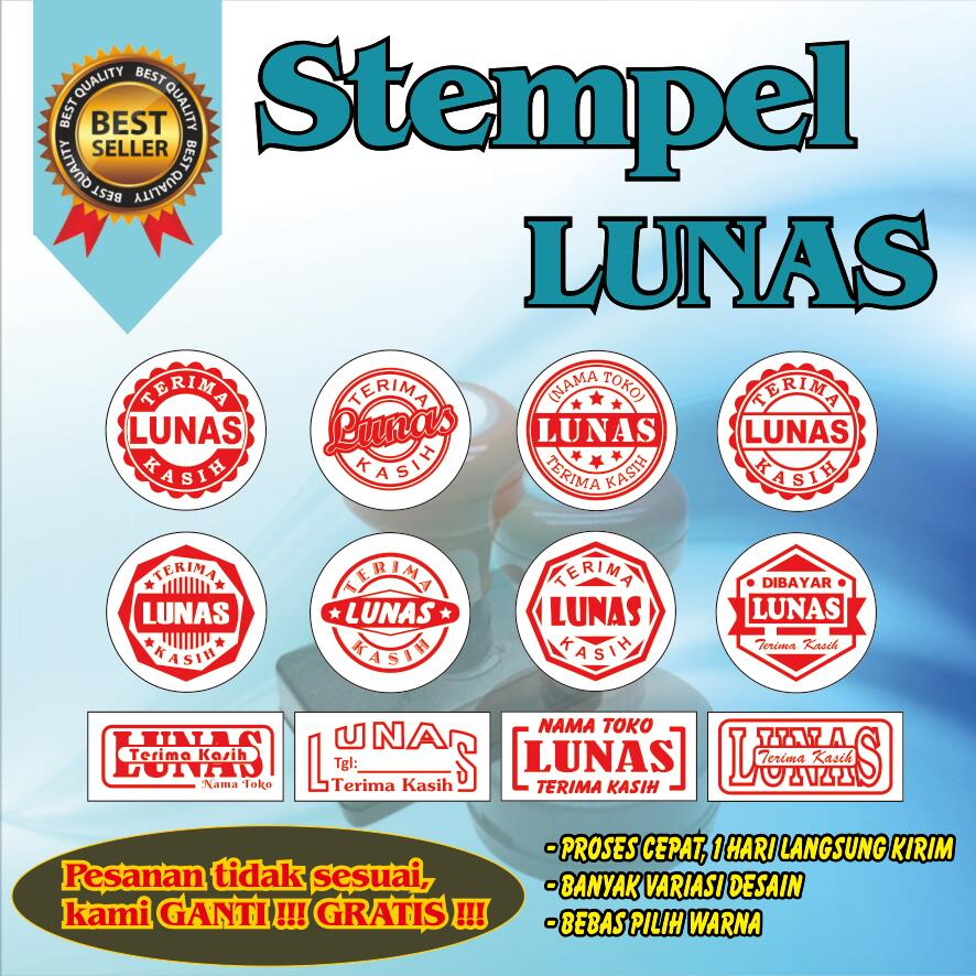 

STEMPEL LUNAS MURAH, STEMPEL OTOMATIS, STEMPEL