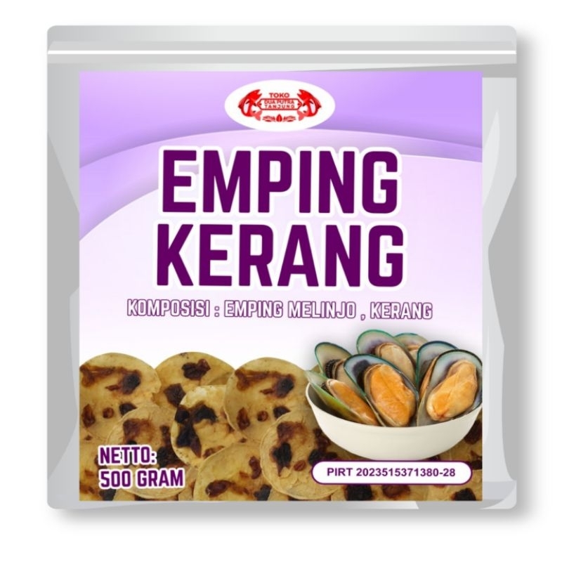 

DUA PUTRA TANJUNG Krupuk Emping Blinjo / Melinjo Simping / Kerang l