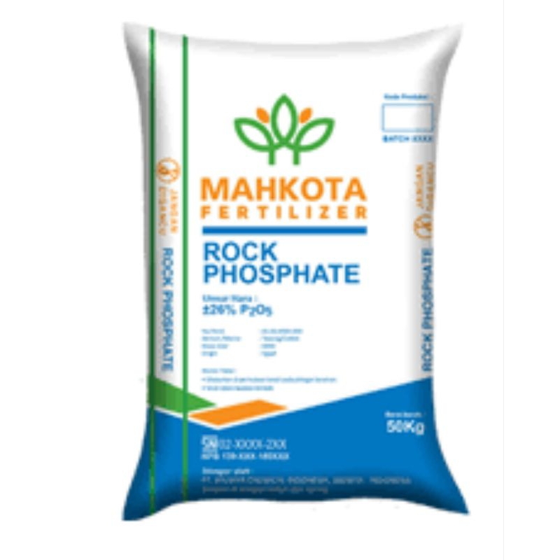 pupuk rock phosphate repacking 1kg