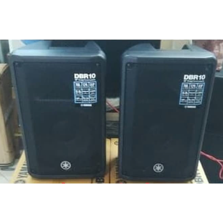 (JUAL 2 BUAH) Speaker Aktif 10 inch Yamaha DBR 10 / DBR10 Original Yamaha Resmi