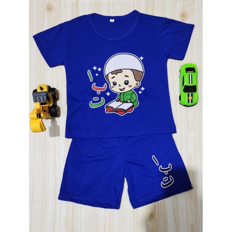 setelan baju anak-anak laki-laki untuk umur 1-4 tahun