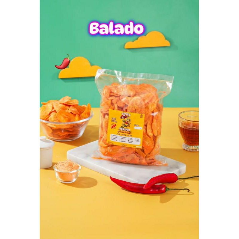 

Keripik pisang Balado 250gr