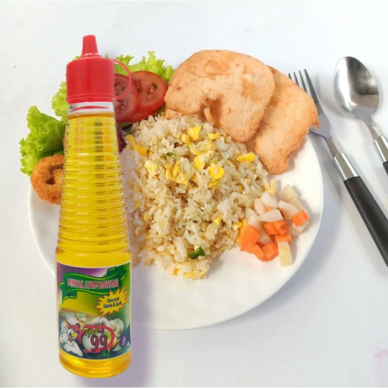 

minyak ayam bawang harum gurih renyah