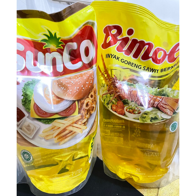 

Minyak Goreng Sunco/Bimoli 2 Liter