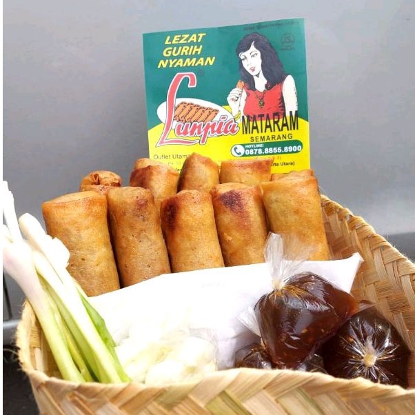 

Lumpia Goreng isi 10 Lunpia Mataram Semarang