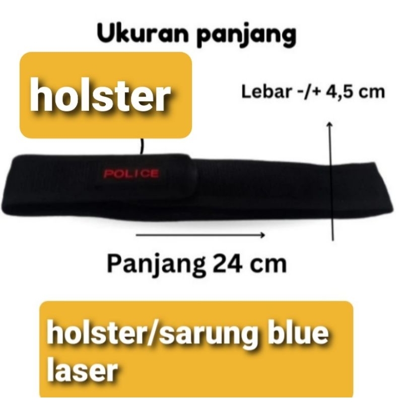 holster/sarung untuk blue laser holster laser biru