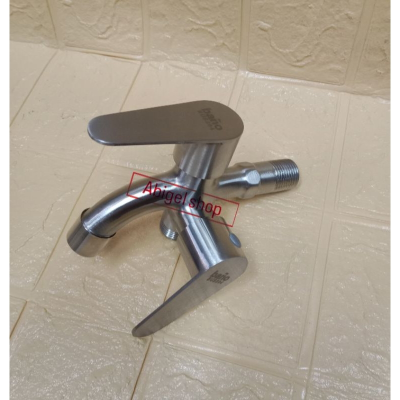 Kran cabang shower stainless/Kran shower stainless