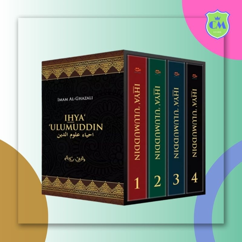 Terjemah Kitab Ihya Ulumuddin Original HC 4 Jilid