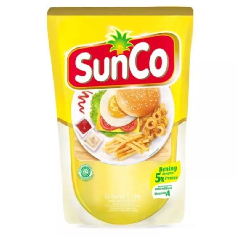 Minyak goreng sunco 2L ( 1 kardus )  minyak goreng 2 L  minyak goreng 2 liter