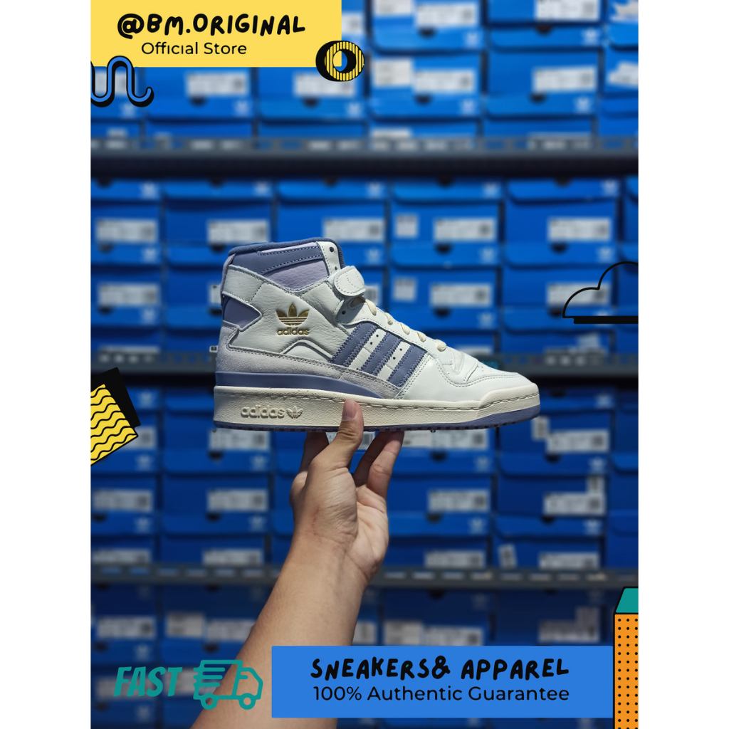 Adidas Forum 84 High Off White Silver Violet Silver Dawn ID7316