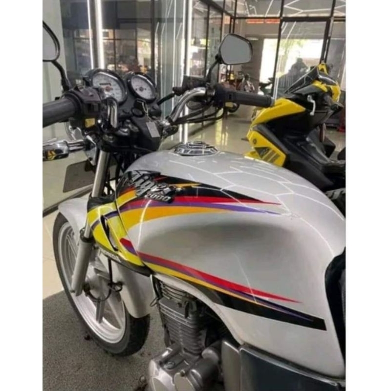 STRIPING STIKER TIGER LAMA TIGER LAWAS TIGER 2000 ORI AHM ORIGINAL