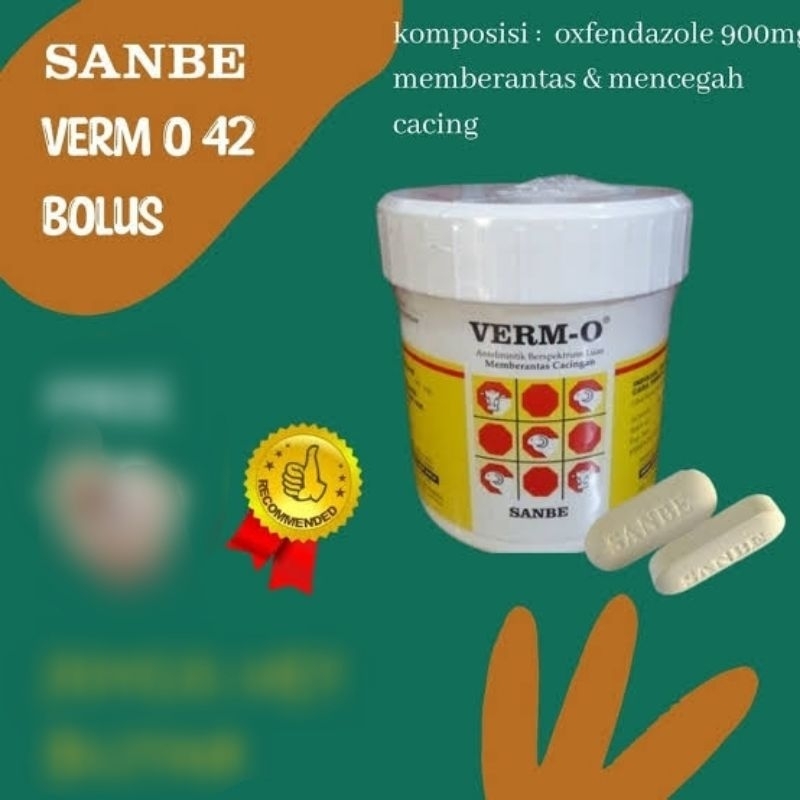 SANBE VERM-O OBAT CACING SAPI