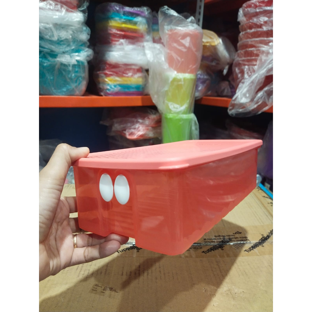 fridgesmart rectangular 2 l penyimpanan di frezer tupperware