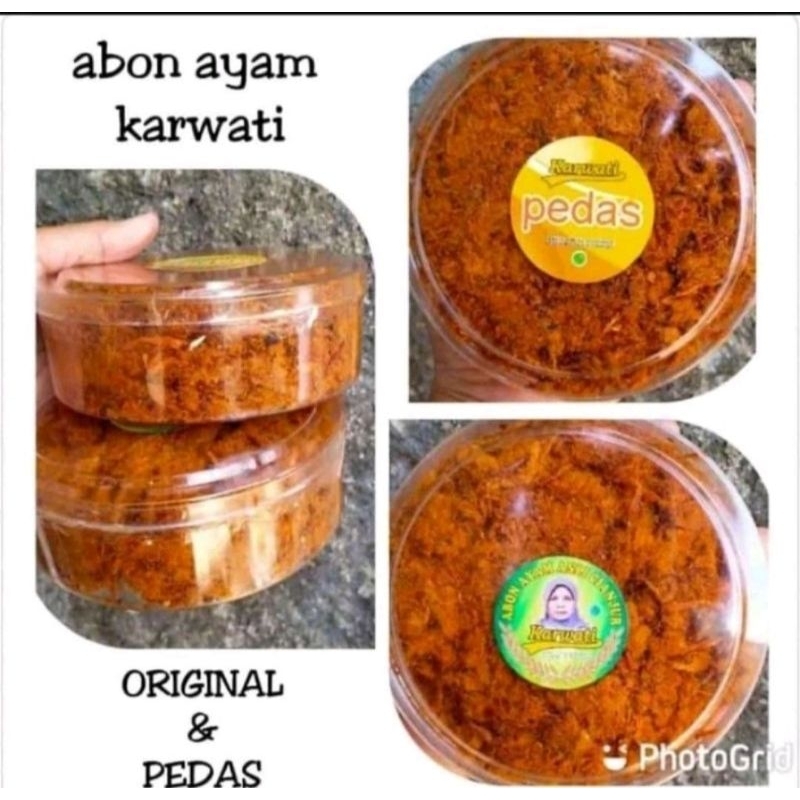 

abon karwati cianjur kemasan toples 160gr